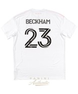 DAVID BECKHAM Autographed Inter Miami CF Adidas 2021 White Jersey PANINI - £1,182.82 GBP