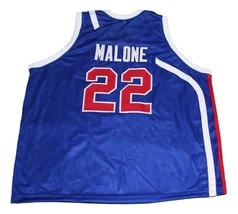 Moses Malone #22 Utah Stars New Men Basketball Jersey Blue Any Size image 5