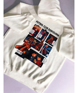 Barcelona Comic Edition White Hoodie | Exclusive Design | FREE SHIPPING - $88.00