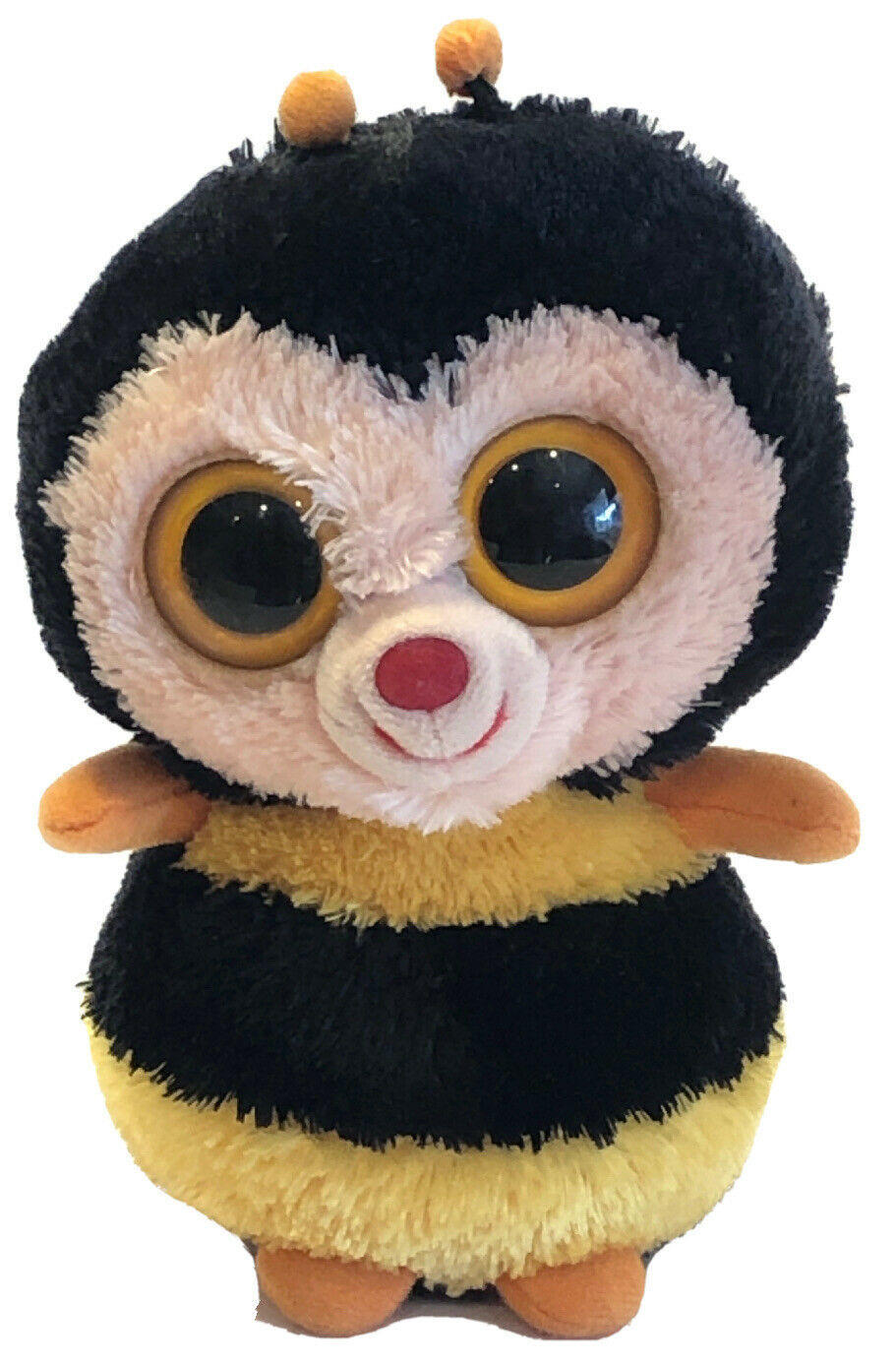 Ty Beanie Boo Sting Plush Bee 6" Yellow Black Eyes No Tags 2012 Bumblebee - $9.79
