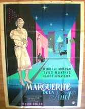 Claude AUTANT-LARA – M. Morgan -Y. Montand – Marguerite De La Nuit– Affiche 1955 - £104.86 GBP