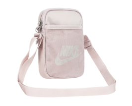 Nike Sportswear Heritage Crossbody Bag S Unisex Casual Bag Pink NWT BA58... - £35.96 GBP