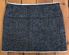 J Crew Black White Wool Mini Skirt 12 - $1,000.00