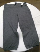 NWT Calvin Klein Womens Drawstring Jogger sweatpants Size L Gray - £22.37 GBP