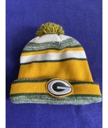 Green Bay Packers Beanie - Adult One Size Fits Most - New Era NFL Pom Bo... - £5.12 GBP