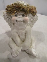 Vintage Cast Art Industries Dreamsicles 1991 Cherub Angel Sitting Pretty Rare - £11.84 GBP