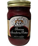 Amish Wedding Foods Premium Strawberry Butter, 2-Pack 15 oz. Jars - £26.69 GBP