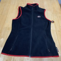 Columbia Georgia Bulldogs Sweater Vest Adult Medium Black College Footba... - $22.54