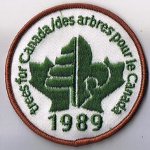 Scouts Canada Patch Trees For Canada 1989 - £3.94 GBP