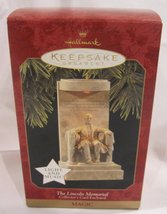Hallmark QLX7522 Lincoln Memorial 1997 Magic Keepsake Ornament - £16.74 GBP