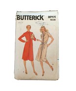 Vintage Butterick Sewing Pattern 3711 for Misses Dresses and Belt size 12 - $12.35 CAD