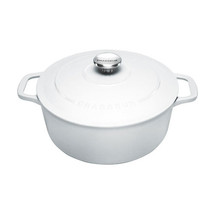 Chasseur Round French Oven (Brilliant White) - 28cm/6.1L - $478.26 CAD