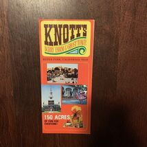 1967 Knott's Berry Farm and Ghost Town Travel Brochure - $9.80