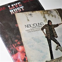 Neil Young &amp; Crazy Horse ~ 2 X Lp Lot ~ Live Rust &amp; Everybody Knows This....Vg++ - £23.48 GBP