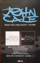 John Cale Music for a New Society/M:Fans 11 x 17 Promo Poster, New - £7.92 GBP