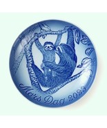 BING &amp; GRONDAHL 2023 Mother’s Day Plate B&amp;G Mother SLOTH with YOUNG - Ne... - £47.66 GBP
