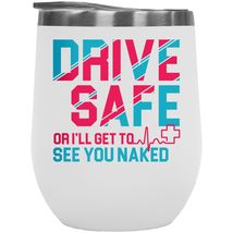 Make Your Mark Design Drive Safe Funny Coffee &amp; Tea Gift Mug for Paramed... - $27.71