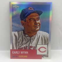 2022 Topps Chrome Platinum Anniversary Early Wynn #210 Refractor Cleveland - £1.70 GBP