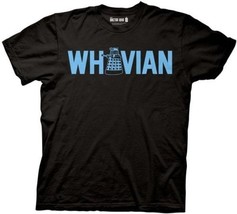 Doctor Who Whovian Name Logo with a Dalek for the O T-Shirt, NEW UNWORN - £11.40 GBP