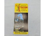 St. Augustine Attractions Tour Of The Historical Area Plaza South Brochure - $16.03