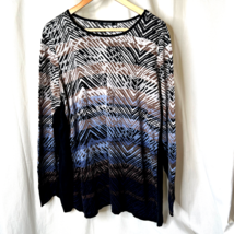 Nic + Zoe Womens Soft Sweater Top Sz 3X Plus Size - £19.18 GBP