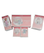 Am Girl Little Bitty Baby Bundle Crib High Chair Doll Blue Eyes Outfits ... - $178.09