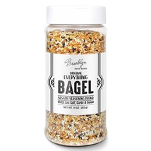 Everything Bagel Seasoning Blend Original XL 10 Ounce Jar - Bagel Allspice, Sesa - £9.17 GBP