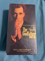 Godfather III (3) (VHS, 1990) Final Directors Cut New Factory Sealed. - $9.89