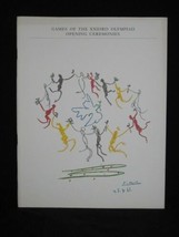1984 Los Angeles Olympic Games Opening Ceremony Program/Book La Xxiiird Olympiad - £12.94 GBP