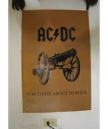AC / Dc Acdc AC Dc AC \ Dc Affiche Pour Those Commercial - $180.21