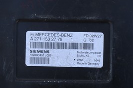 A-271-153-27-79 Mercedes Engine Control Unit Module ECU ECM PCM  image 5