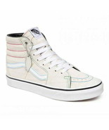 Vans Unisex Adult Emboss High-top Sneakers Size M5/W6.5 Color White Suede - £87.26 GBP