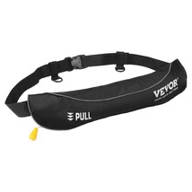 Manual Inflatable Belt Pack for Adults PFD Black CO2 Cylinder Not Included - $54.94