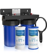 Waterdrop Whole House Water Filter System, With Carbon And, 1&quot; Inlet/Out... - £142.24 GBP