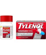 Tylenol Rapid Release 500 mg Pain Fever Relief 50 Gelcaps - $14.88 CAD