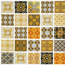 Dundee Deco PG7040 Golden Black Beige Yellow Faux Abstract Patterns, 3.1 ft x 1. - £7.30 GBP+