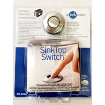 InSinkErator STS-OOSN 4-3/8 in Dual Outlet SinkTop Air Switch Kit - Sati... - $58.90