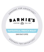 Barnie&#39;s Coffee Kitchen French Roast Coffee 24 to 144 K cup Pick Any Size - $36.52 CAD+