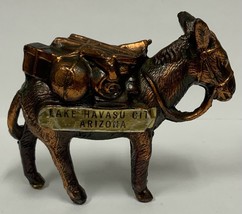 Lake Havasu City Arizona Metal Donkey Souvenir Figurine - $11.87