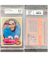 1970 Topps #90 O.J. Simpson Rookie Card RC BVG BGS 6.5 Graded (8,8,8.5,6... - $330.52 CAD