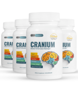 4 Pack Cranium, supports memory, focus & cognitive function-60 Capsules x4 - $126.71