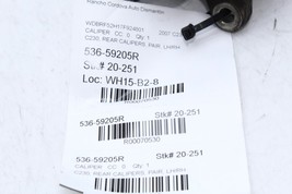 Passenger Caliper 203 Type Rear Sedan C230 Fits 01-07 MERCEDES C-CLASS 70530 image 2