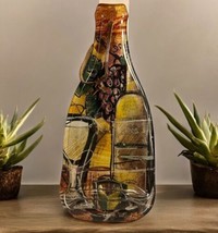 13” Wine Kitchen Glass Cutting Hanging Board Wine Kitchen Counter Wall D... - $29.69