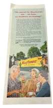 Mayflower World Wide Movers Vintage Print Ad 1960s Moving Day New Home - £14.79 GBP