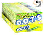 Full Box 12x Packs | Tootsie Dots Assorted Sour Flavors Theater Box Cand... - $31.88