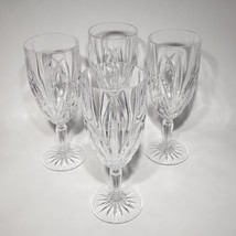 Set of 4 Waterford Crystal Brookside Marquis Collection 8.5&quot; Iced Tea Goblet - £47.92 GBP