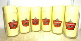 6 Konigsbacher Alt Koblenz Altbier German Beer Glasses - $29.95