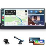 Pantalla Tactil 10&quot; Android Carplay Portátil Bluetooth Estereo Para Coch... - $2,362.92 MXN