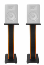 (2) Rockville 28&quot; 2-Tone Studio Monitor Speaker Stands For M-Audio BX8 D3 - £147.37 GBP
