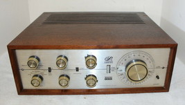 Eico 2536 FM/MC EL84 Vacuum Tube Stereo Receiver ~ Beautiful Wood Case ~... - $728.77